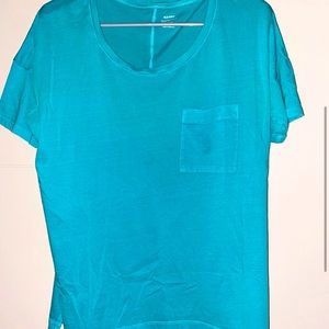 Old Navy Teal Basic T
